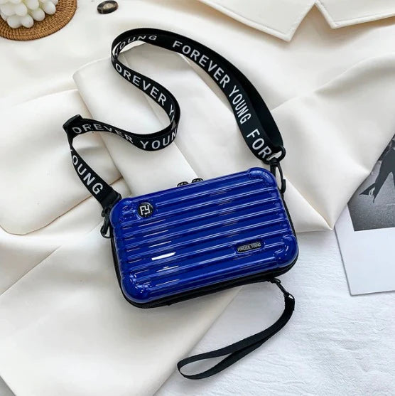 VeloElite™ Luxury Mini Suitcase Bag with Side Strap
