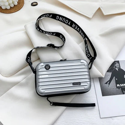 VeloElite™ Luxury Mini Suitcase Bag with Side Strap