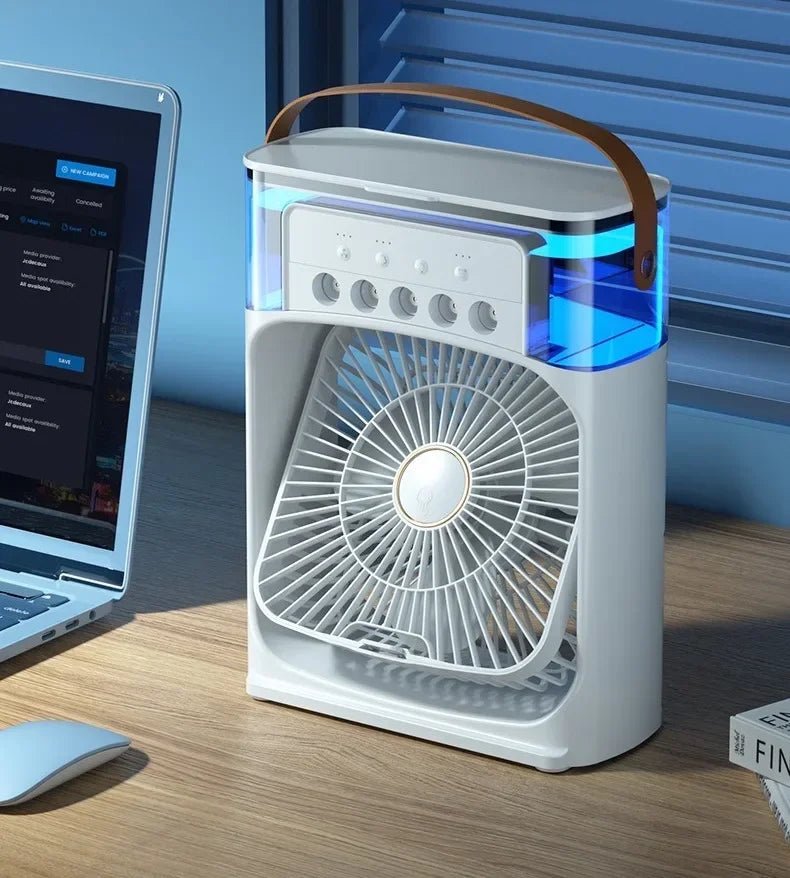 BreezeMist™ Mini Portable Humidifier Fan - TUNEFRESH