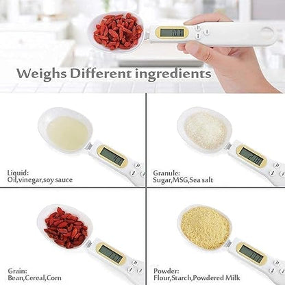 MeasureMaster™ Weight Scale Spoon - Upto 500gm - TUNEFRESH