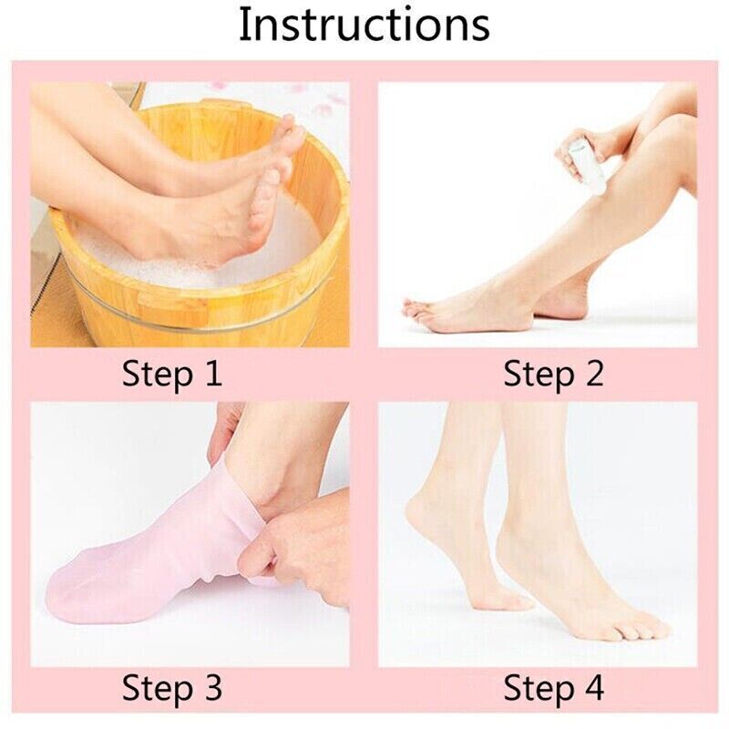 SoftStep© Silicon Pedicure Socks (Buy 1 Get 1 Free)